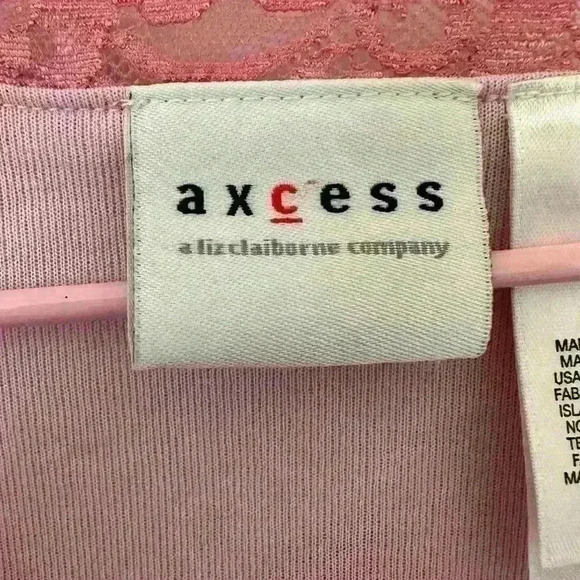 AXCESS ORANGE PINK GORGEOUS CAMI - Picture 3 of 5